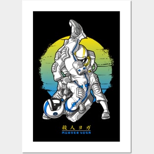 Jiu Jitsu Astronaut Posters and Art